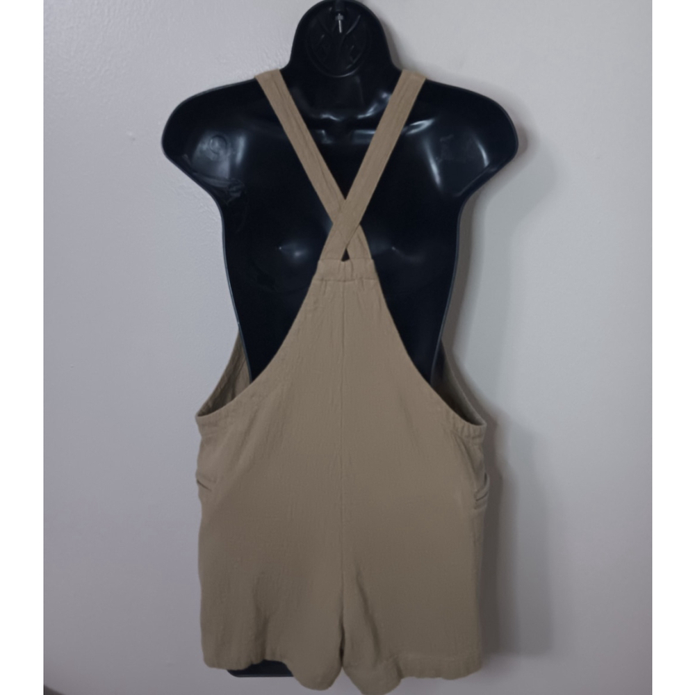 Mikoh Mekia Romper Women's Size 1 XS Brown Cotton Designer Beach - Picture 4 of 9